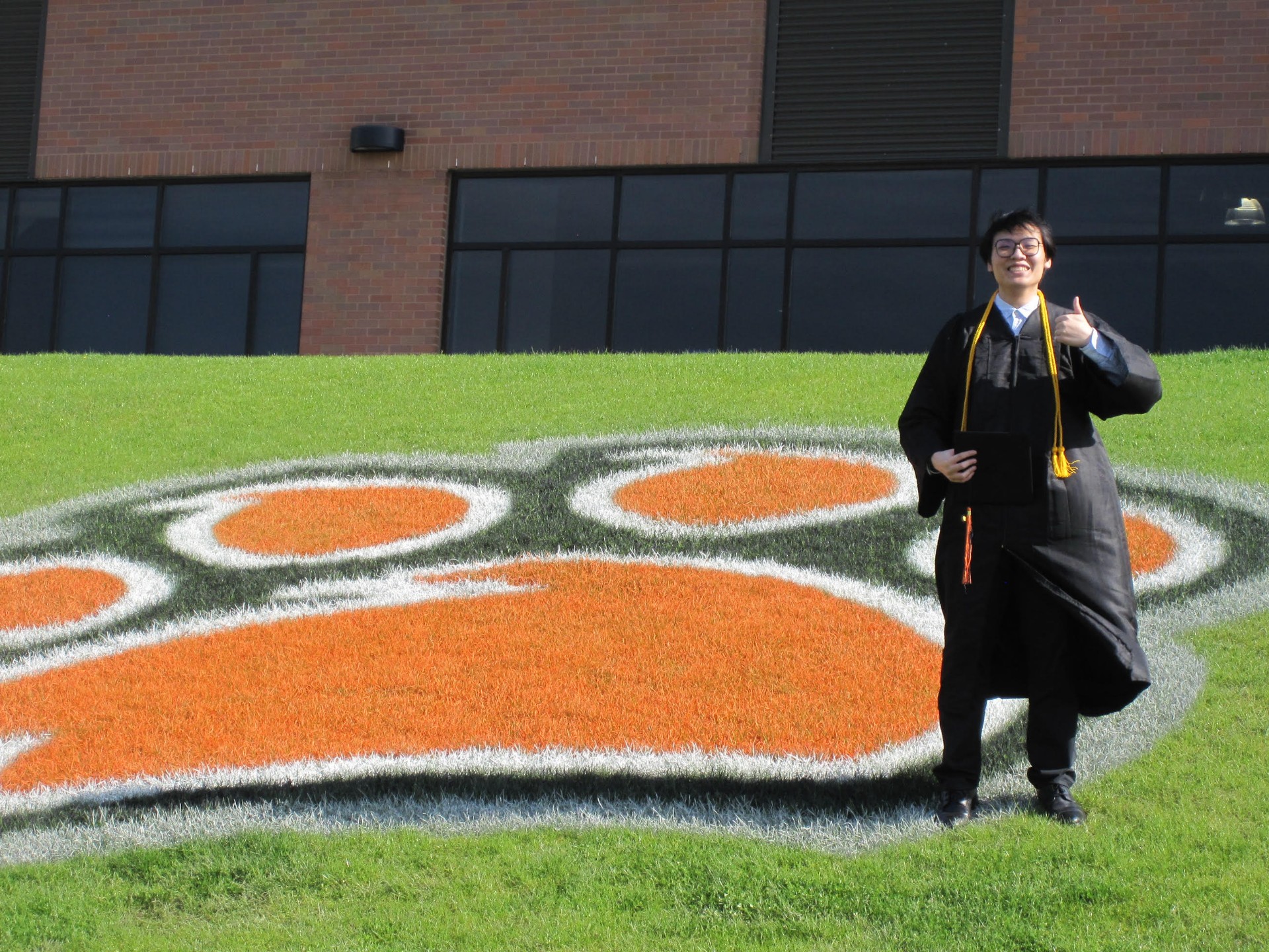 Wei Cheng Ooh at RIT graduation