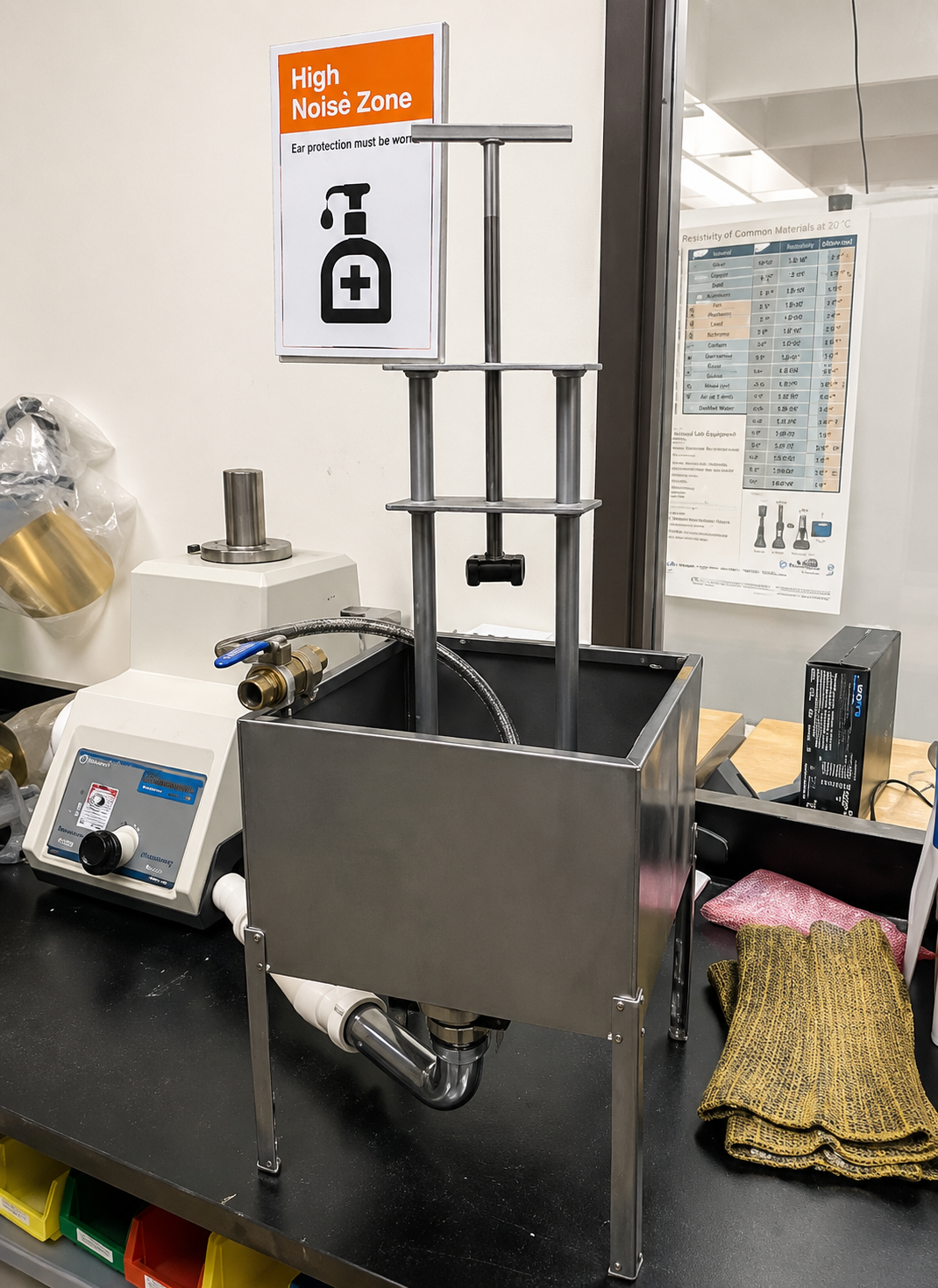 The original Jominy fixture , the source of misfeeds, scrap, and measurement variation.